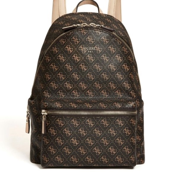 NEW GUESS Leeza Logo Backpack - Picture 3 of 7